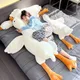 190cm Giant Long Plush White Goose Toy Stuffed Lifelike Big Wings Duck Hug Massage Throw Pillow