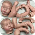 Kits Reborn 19 Inch Lou Lou And Levi Painted Hair Bebe Doll Kits Handmade Lifelike Newborn Babies