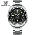 SD1970 Steeldive Brand 44MM Black Dial Men NH35 Dive Watch with Ceramic Bezel