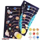 Wooden Solar System Puzzle for Toddlers Planet Toys Space Puzzles Preschool Learning Activities