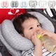 Baby Stroller Pillow Car Seat Head Fixed Neck Pillows Bend Shape Sleeping Protection Headrest