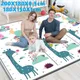 1cm EPE Environmentally Friendly Thick Baby Crawling Play Mats Folding Mat Carpet Play Mat for