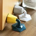 Mute Non-punch Silicone Anti-bump Door Stopper ​Hidden Door Holders Catch Floor Nail-free Door Stop