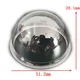 2 inch Acrylic Dome CCTV Dome Cover For Security Camera Clear Dome PC material indoor and outdoor