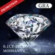 Promotion Real Moissanite Loose gemstones D Color VVS1 3EX White Round Cut Lab Created Diamond with