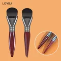 LOYBJ 1pcs Flat Foundation Makeup Brush No Trace Liquid Foundation Concealer Brush Cosmetic Soft