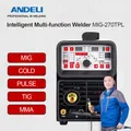 ANDELI 220V Welding Machine MIG-270TPL MIG TIG Pulse MMA Cold 4 in 1 Gas Gasless Flux MIG Welder