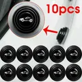 10PCS Car Door Anti-Collision Gasket Shock Absorber Sticker For Auto Hood Trunk Anti-Noise Pad