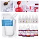 10ml Lip Gloss Liquid Pigment Flavor Essence Oil Drop for Clear Lip Gloss Base Gel Lip Glaze