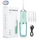 Oral Irrigator Portable Dental Water Flosser USB Rechargeable Water Jet Floss Tooth Pick 4 Jet Tip