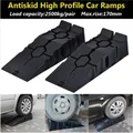 1Pair Black 2500KG Heavy Duty Car Ramps 900mm Long Antiskid Working Ramp Auto Oil Changing Repair