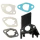 5PCS New Carburetor Set Part Carburetor Gasket With Gasket Rings For Honda GX160 GX200 Mower And