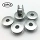 10pcs/lot Industrial Aluminum Bobbins Metal Spools Carft For Singer Brother Sewing Machine Tools