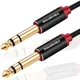 Lungfish Guitar Instrument Cable 6.35mm TRS Stereo Audio Cable Male to Male for Electric Guitar