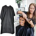 Black Hairdressing Cape Professional Hair-Cut Salon Barber Cloth Wrap Protect Gown Apron Waterproof