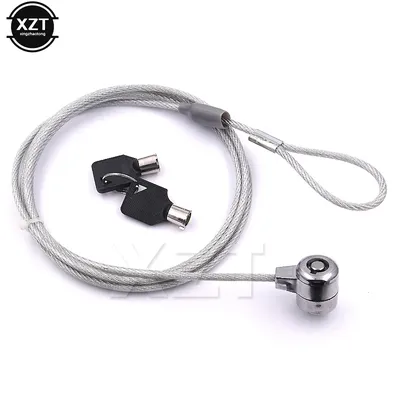 New Notebook Laptop Computer Lock Security Security China Cable Chain With Key Notebook PC Laptop