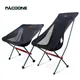 PACOONE Travel Ultralight Folding Chair Detachable Portable Moon Chair Outdoor Camping Fishing Chair