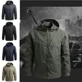 Men Windbreaker Military Field Jackets Outerwear Mens Spring Autumn Waterproof Flight Pilot Coat