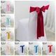 Spandex Chair Sash Wedding Ready Made Bow Tie For Lycra Birthday Party Hotel Dinner Decoration Nice