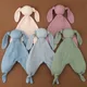 Baby Plush Toys Cotton Muslin Appease Towel Sleeping Cuddling Dolls For Baby Educational Animals
