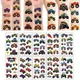 10 Sheets Monster Truck Temporary Tattoos for Kids Boy Birthday Party Supplies Big Cars Theme Party