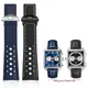 Breathable Genuine Leather Watchband 22mm For TAG HEUER MONACO CARRERA CBL2115 Men's Leather Watch