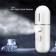 CkeyiN 30ml Mini Facial Steamer Mist Sprayer Nano Mister Hydrating Face Mist Spray Bottle Humidifier