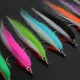 Tigofly 20 pcs 1/0 4cm UV Colors High Carbon Hook Polar Fry Salmon Trout Sea Bass Steelhead Minnow