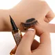 2 In 1 Self Adhesive Eyelashes Eyeliner Pencil Long Lasting No Glue Non Magnetic Quick Drying