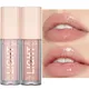 12 Colors Mirror Pearl Lip Gloss Waterproof Long Lasting Moisturizing Lipstick Shine Glitter Lip