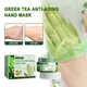 50g Green Tea Hand Mask Anti-Wrinkle Moisturizing Whitening Calluses Nourish Cream Care Repair Hand