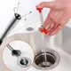 60cm Spring Pipe Dredging Tools Drain Snake Drain Cleaner Sticks Clog Remover Cleaning Household