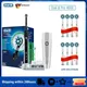 Oral B Electric Toothbrush Pro 4000 3D Action Daily Clean Teeth Visible Pressure Sensor 4 Modes Gum