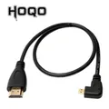 90 Degree Micro HDMI to HDMI-compatible UP/Left/Right Angle Micro HDMI Cable for Digital camera Sony