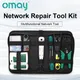 Network Repair Cable Tester Tool Kit 14Pcs/Set LAN Utp Screwdriver Wire Stripper RJ45 Connector