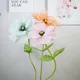 Artificial Flower Giant Fireworks Poppies Wedding Decoration Window Display Backdrop Photography