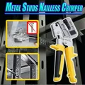 Metal Stud Crimper Aluminum Alloy Ceiling Punching Pliers Plaster Drywall Tools For Fastening Metal