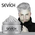 Sevich Temporary Hair Color Wax Men Diy Mud One-time Molding Paste Dye Cream Hair Gel for Hair