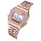 Retro Square Electronic Watches Digital Display Women Men Watch Rose Gold Silver Luxury Ladies