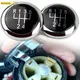 5/6 Speed Gear Knob Stick Badge Emblem Trim Cap Cover For VW Passat B6 2005-2011 B7 2010-2014 CC