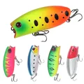 1pc Lure Fishing Bait 57mm11g Floating surface Popper Topwater Treble Hooks Bionic Far throw