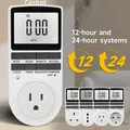 Cerhot Timer Socket Programmer 7 Day 12/24 Hours Electronic Kitchen Digital Programmable Switch