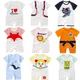 Cotton baby romper short-sleeved clothes summer baby universal boys girls Babies Toddler's Costume