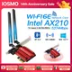 5374Mbps WiFi 6E Intel AX210 Bluetooth 5.3 Tri Band 2.4G/5G/6Ghz AX210NGW 802.11AX PCIe Wireless