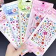 Party Rhinestone Facial Eyebrow Sticker Eye Sticker Forehead Love Flower Face Sticker Acrylic Gem