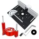 Upgrade Precision Router Lift System and Aluminum Router Table Insert Plate - Wood Router Lift Base