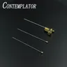 Contemplator 3 Sizes Needles Attachment Tube Fly Adapter Fly Fishing Widgets 1set Tapered Needle