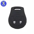 Xinyuexin Silicone Car Key Cover FOB Case for Nissan Juke Note Micra Cube Qashqai Remote Key Holder