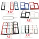 NEW Dual Card Phone Sim SD Card Tray For Samsung Galaxy A12 A31 A51 A71 NEW SIM Chip Holder Slot