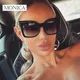 Oversized Cat Eye Sunglasses 2024 Fashion Women Shades Trending Men Gradient Sun Glasses Shades